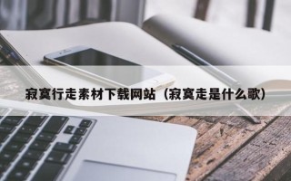 张掖寂寞行走素材下载网站（寂寞走是什么歌）